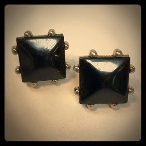 Swank silver & gold tone vintage cufflinks
